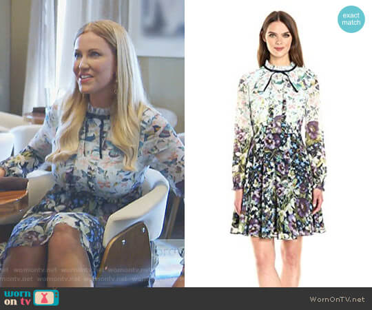 Ted Baker Meelia Entangled Enchantment Dress worn by Stephanie Hollman on The Real Housewives of Dallas
