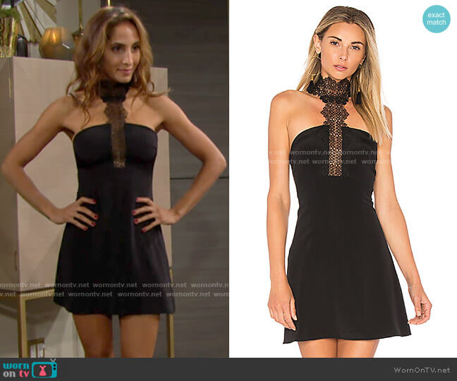 Cami NYC The Callie Dress worn by Lily Winters (Christel Khalil) on The Young and the Restless