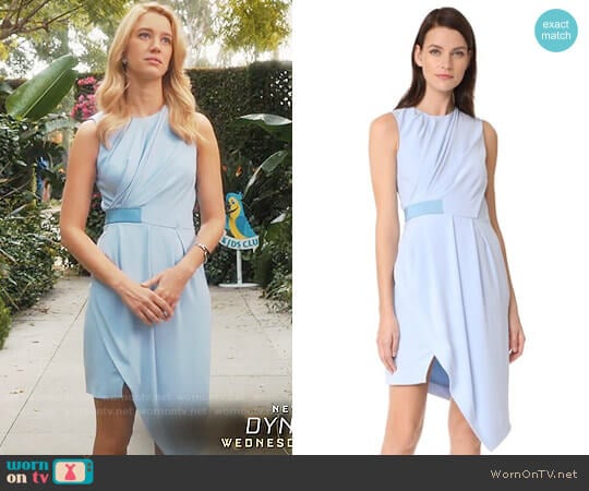 Carven Half Belt Dress worn by Petra Solano (Yael Grobglas) on Jane the Virgin