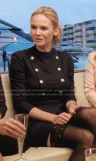 Meghan’s double breasted mini dress on The Real Housewives of OC