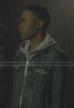Mason’s denim jacket on Teen Wolf