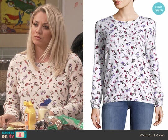 Joie Feronia Sweater worn by Penny Hofstadter (Kaley Cuoco) on The Big Bang Theory
