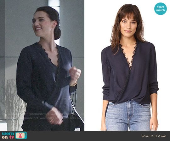 LAgence Rosario Blouse worn by Lena Luthor (Katie McGrath) on Supergirl