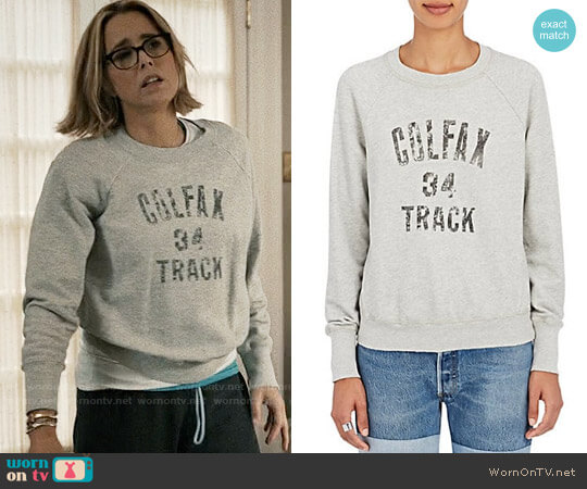 NSF Saguro Cotton Sweatshirt worn by Elizabeth McCord (Téa Leoni) on Madam Secretary