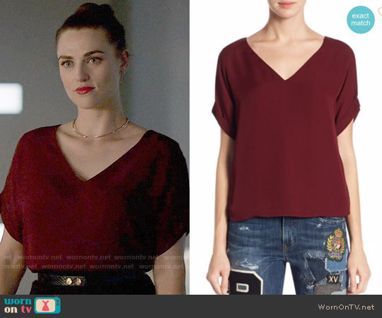 Polo Ralph Lauren Emerson Top worn by Lena Luthor (Katie McGrath) on Supergirl