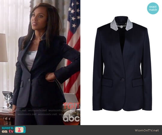 Stella McCartney Fleur Jacket worn by Olivia Pope (Kerry Washington) on Scandal