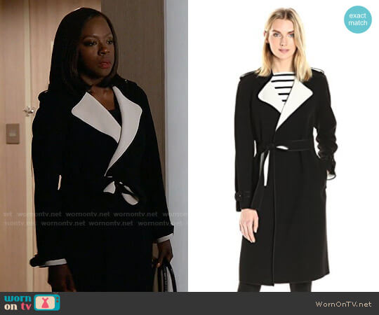 Laurelwood Coat by worn by Annalise Keating (Viola Davis) on How to Get Away with Murder
