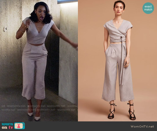 Wilfred Brax Jumpsuit worn by Iris West (Candice Patton) on The Flash