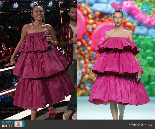 by Agatha Ruiz De La Prada - Spring 2018 Collection worn by Miley Cyrus on The Voice