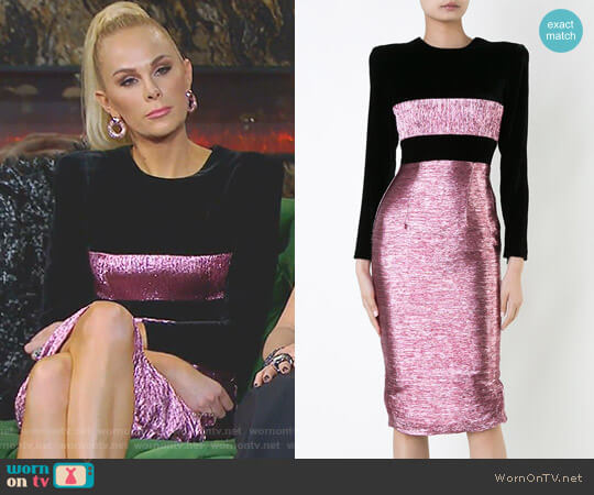 Alex Perry Rocco Dress worn by Kameron Westcott on The Real Housewives of Dallas