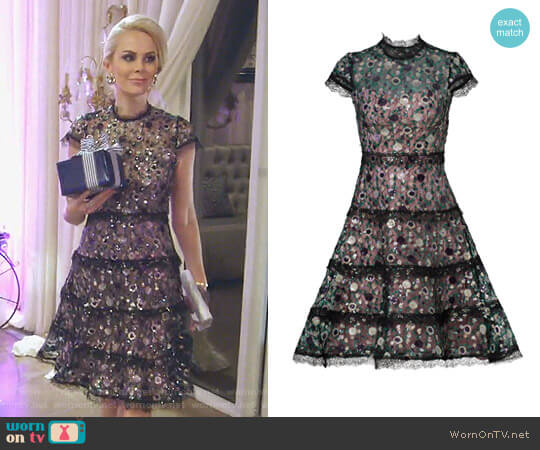 Alexis Peony Dress worn by Kameron Westcott on The Real Housewives of Dallas