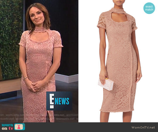 Alexis Zoelle Dress worn by Catt Sadler on E! News
