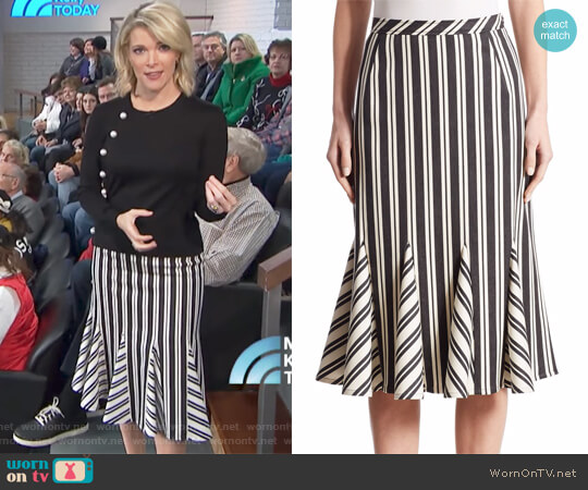 Altuzarra Crocus Skirt worn by Megyn Kelly on Today