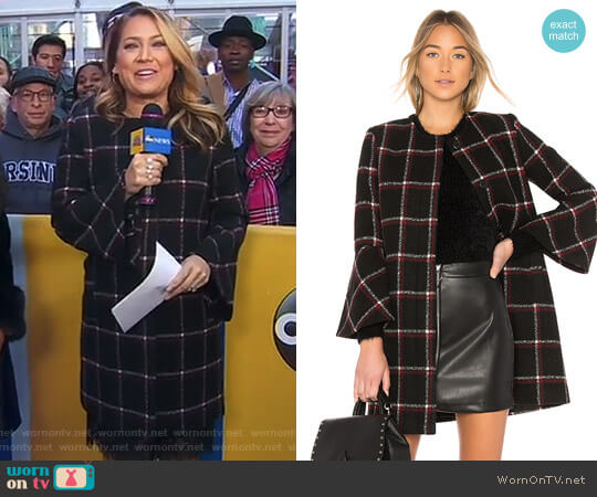 BB Dakota Hewes Coat worn by Ginger Zee on Good Morning America