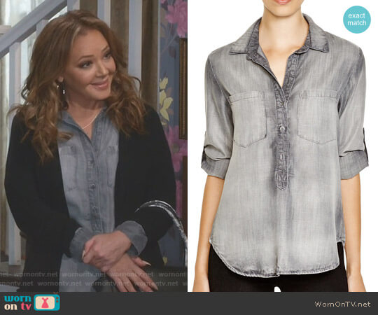 Bella Dahl Pullover Top worn by Vanessa Cellucci (Leah Remini) on Kevin Can Wait