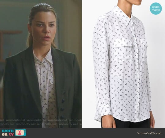 Equipment Instrument Print Shirt worn by Chloe Decker (Lauren German) on Lucifer
