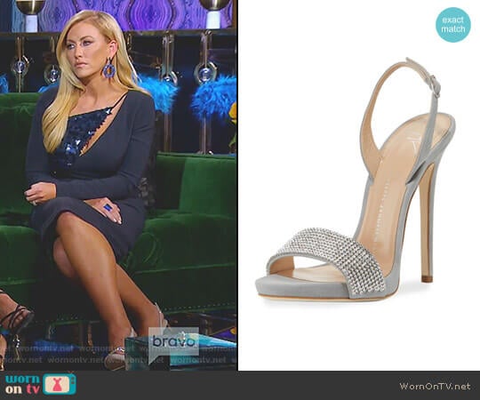 Giuseppe Zanotti Coline Sandal worn by Stephanie Hollman on The Real Housewives of Dallas