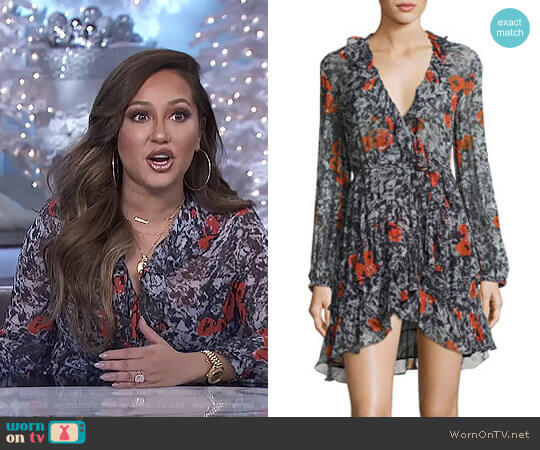 IRO Vilia Dress worn by Adrienne Houghton on The Real
