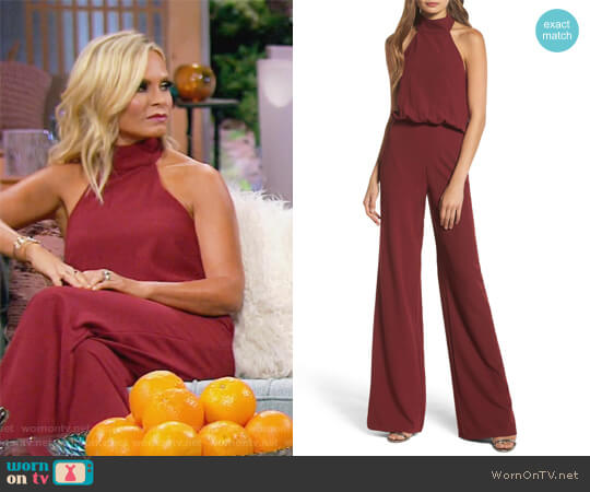 Lulus Moment for Life Halter Jumpsuit worn by Tamra Judge on The Real Housewives of Orange County