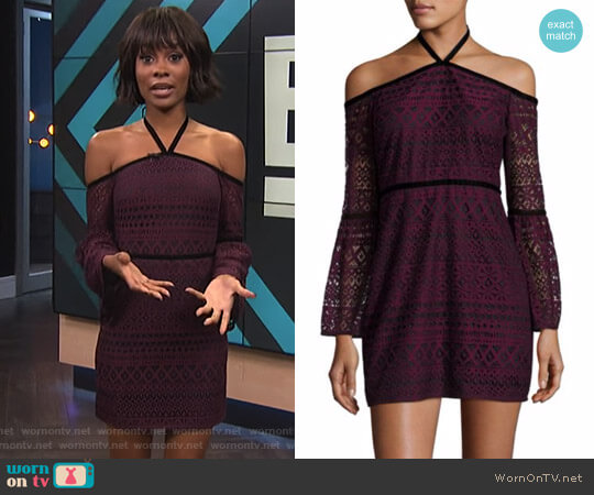 Likely Kakki Dress worn by Zuri Hall on E! News
