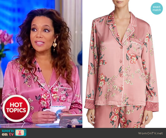 Joie Lillit Blouse worn by Sunny Hostin on The View