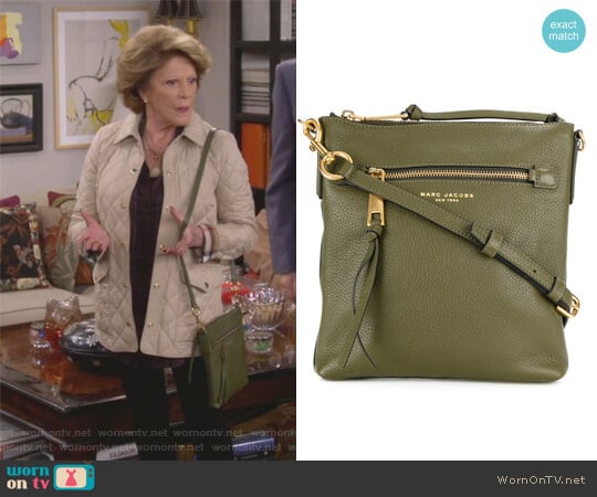 Marc Jacobs Recruit Crossbody Bag worn by Judy Roberts (Linda Lavin) on 9JKL