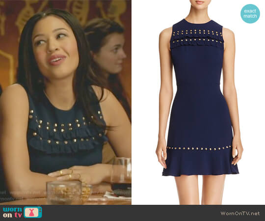 MICHAEL Michael Kors Studded Ruffle Dress