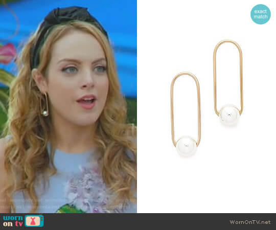 One Six Five The Frida Earrings worn by Fallon Carrington (Elizabeth Gillies) on Dynasty