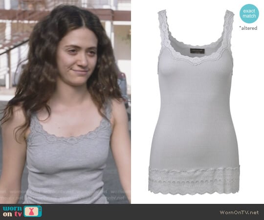 Rosemunde Basic Stretch Top worn by Fiona Gallagher (Emmy Rossum) on Shameless