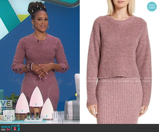 Rag and Bone Jubilee Skirt worn by Eve on The Talk