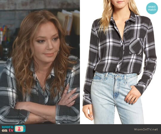 Rails Hunter Shirt worn by Vanessa Cellucci (Leah Remini) on Kevin Can Wait