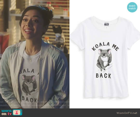 Sub_Urban Riot Koala Me Back Tee worn by Ella Lopez (Aimee Garcia) on Lucifer