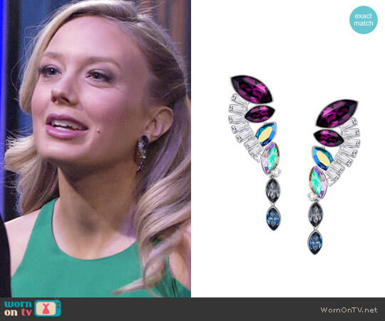 Swarovksi Cosmic Pierced Earrings Set worn by Abby Newman (Melissa Ordway) on The Young and the Restless