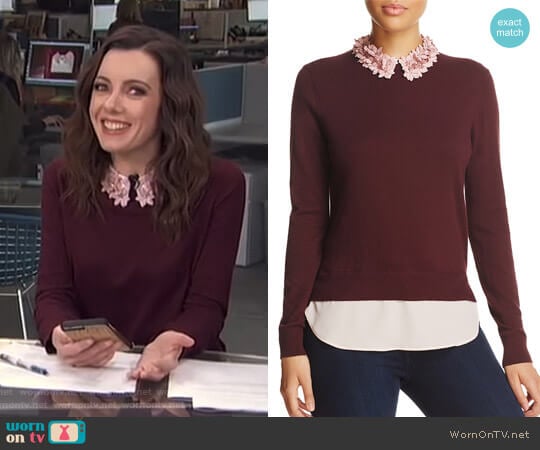 Ted Baker Nansea Sweater worn by Melanie Bromley on E! News