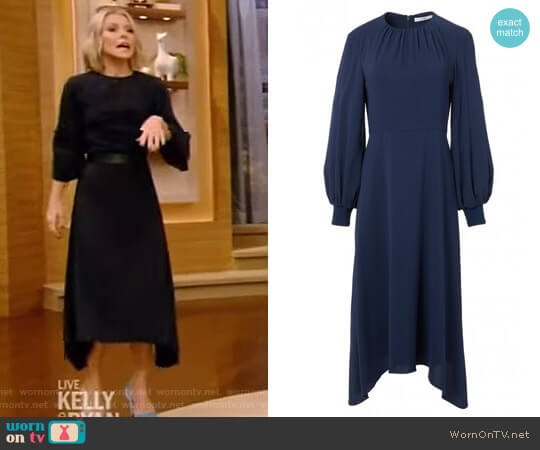 Tibi Savanna Dress worn by Kelly Ripa on Live with Kelly and Mark