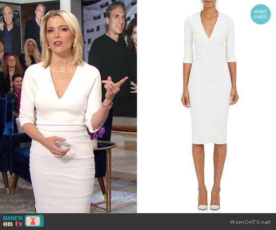 Victoria Beckham Sheath Dress worn by Megyn Kelly on Today
