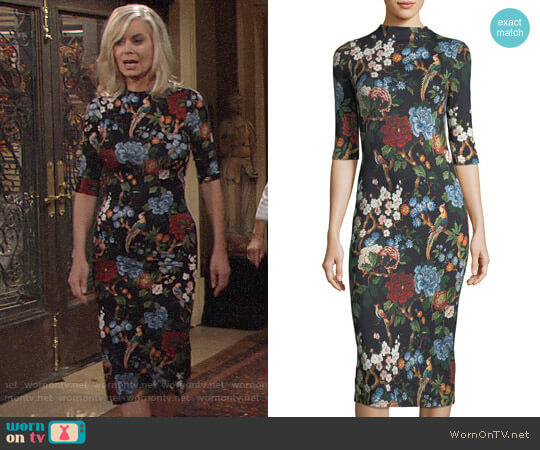 Alice + Olivia Delora Dress worn by Ashley Abbott (Eileen Davidson) on The Young and the Restless