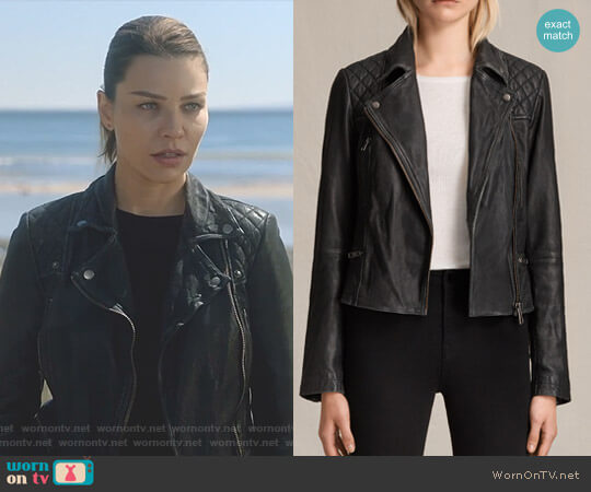 All Saints Cargo Biker Jacket worn by Chloe Decker (Lauren German) on Lucifer