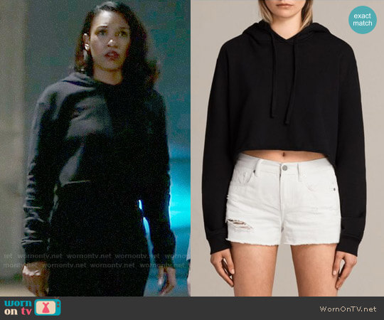 All Saints Alisa Sweatshirt worn by Iris West (Candice Patton) on The Flash
