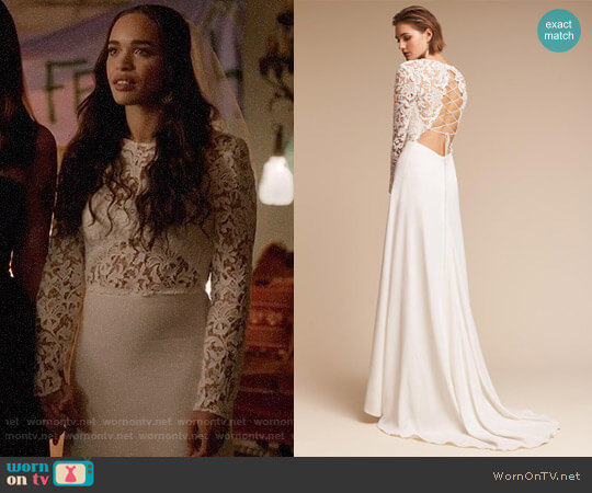 BHLDN Forsyth Dress worn by Erica Dundee (Cleopatra Coleman) on Last Man On Earth
