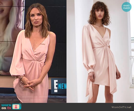 C/Meo Collective Eventual Dress worn by Catt Sadler on E! News