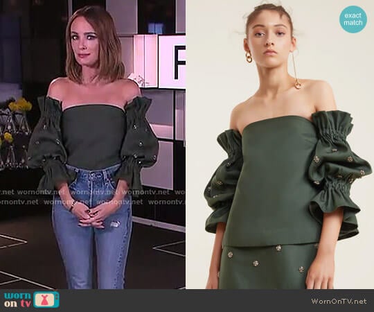 C/Meo Collective Assemble Top worn by Catt Sadler on E! News