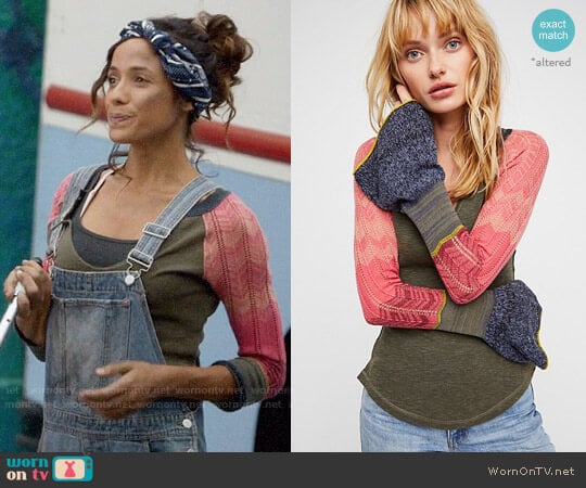 Free People Sunshine Thermal worn by Jacinda (Dania Ramirez) on Once Upon A Time