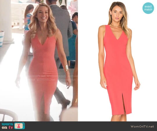 Likely Park Dress in Flamingo worn by Petra Solano (Yael Grobglas) on Jane the Virgin