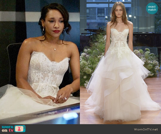 Monique Lhuillier - Fall 2017 Collection Tresor Gown