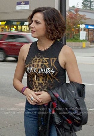 Roni’s Rick James tank top on Once Upon a Time