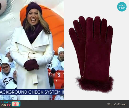 Ted Baker Kassidy Gloves worn by Ginger Zee on Good Morning America