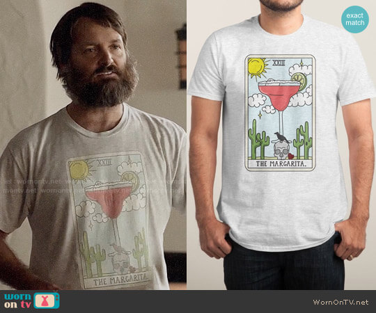 Margarita Reading T-shirt from Threadless worn by Phil Miller (Will Forte) on Last Man On Earth