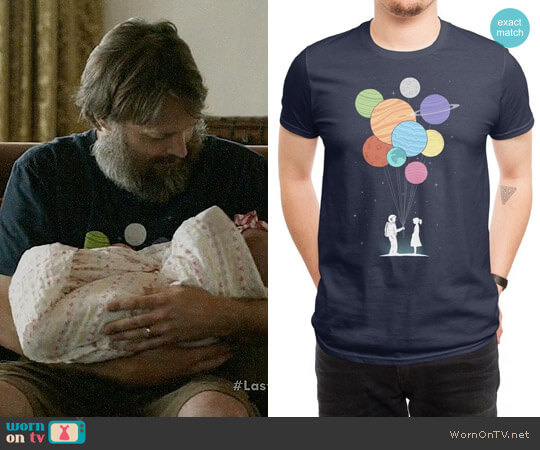You Are My Universe T-shirt from Threadless worn by Phil Miller (Will Forte) on Last Man On Earth