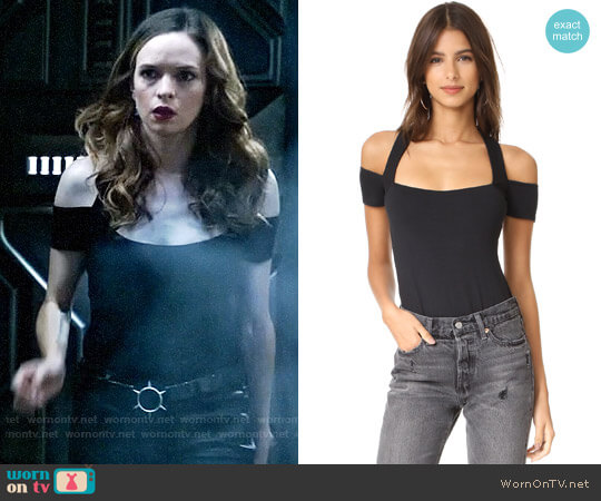 Twenty Tees Stanley Thong Bodysuit worn by Caitlin Snow (Danielle Panabaker) on The Flash